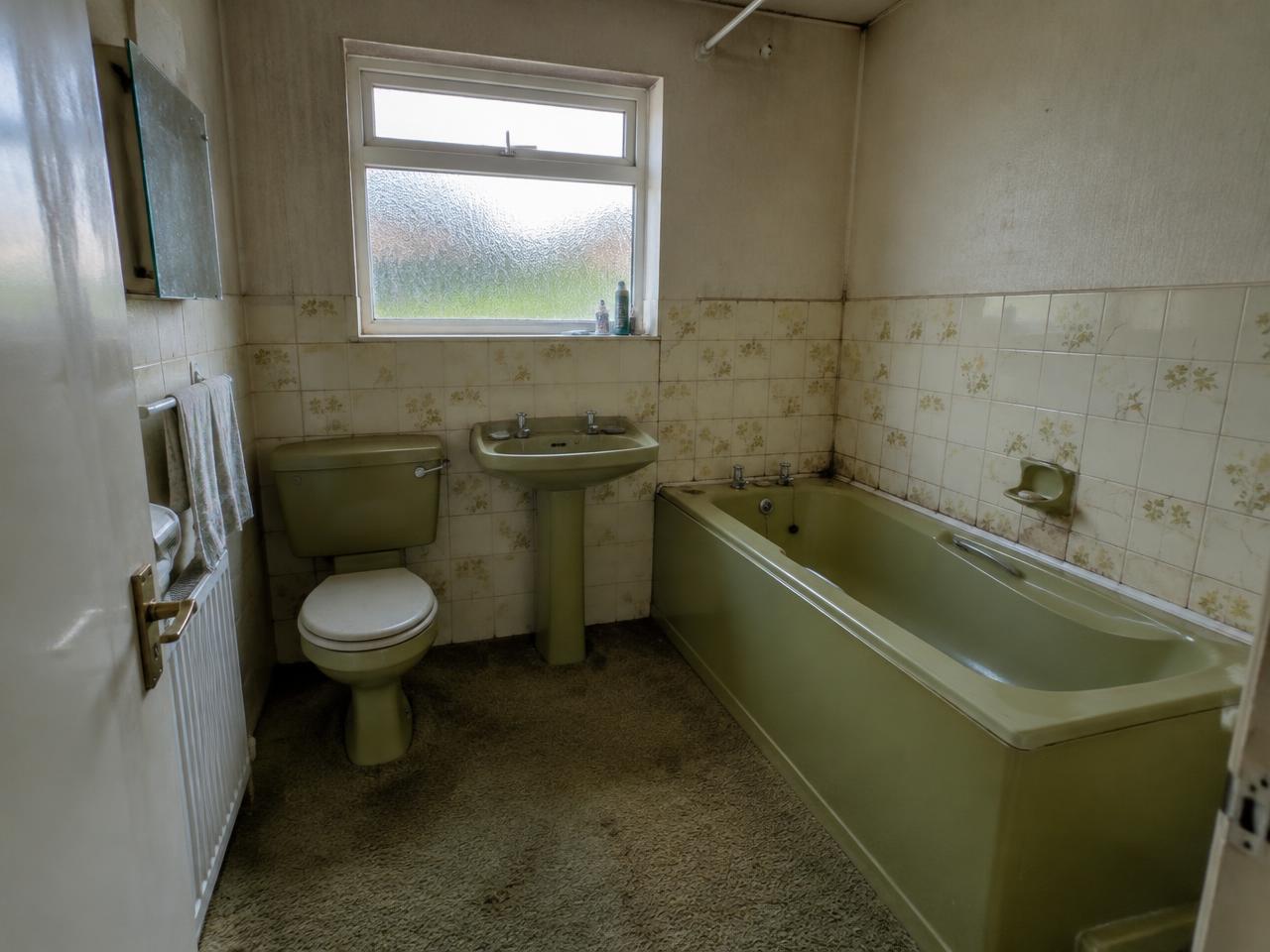Bathroom & Wet Room — before renovation